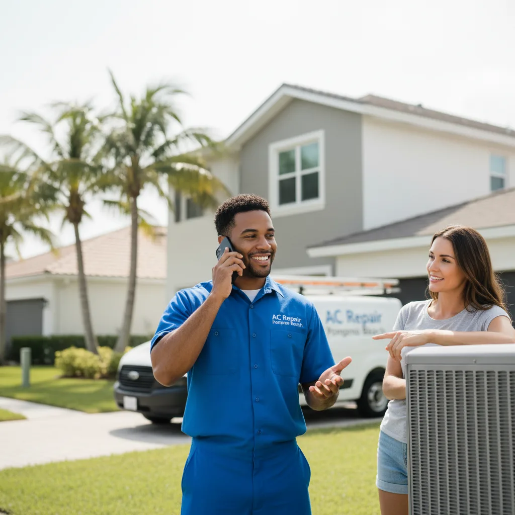 AC Repair Pompano Beach customer support in Pratt